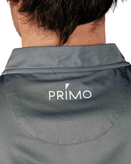 Primo Gray Blade Collar Polo - One Golf