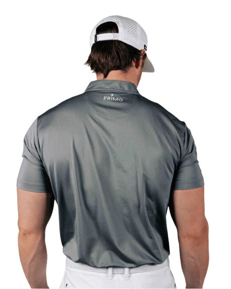 Primo Gray Blade Collar Polo - One Golf