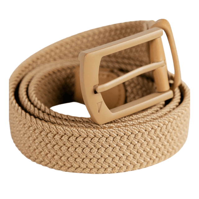 Primo Khaki Pro Braided Belt - One Golf
