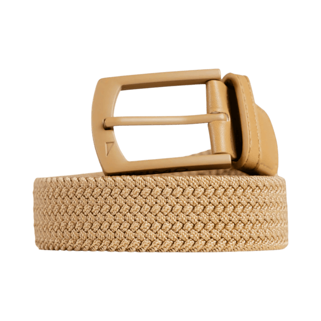 Primo Khaki Pro Braided Belt - One Golf