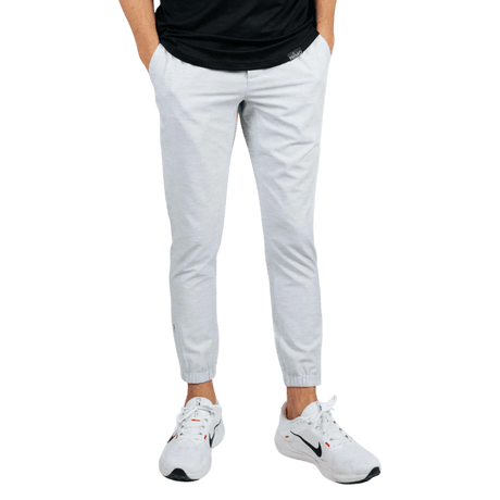 Primo Light Gray Active Regular Joggers - One Golf