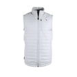 Primo Light Gray Puff Vest Jacket - One Golf