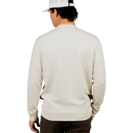 Primo Light Khaki Fairway Crew Neck - One Golf