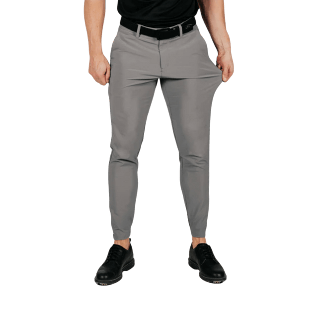 Primo Men's Ash Gray Golf Joggers - One Golf