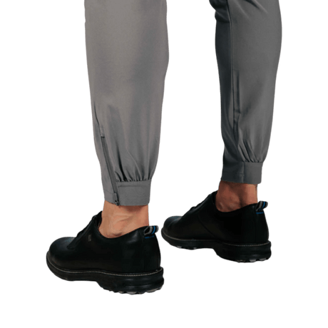Primo Men's Ash Gray Golf Joggers - One Golf