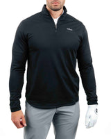Primo Men's Black Classic Quarter Zip - One Golf
