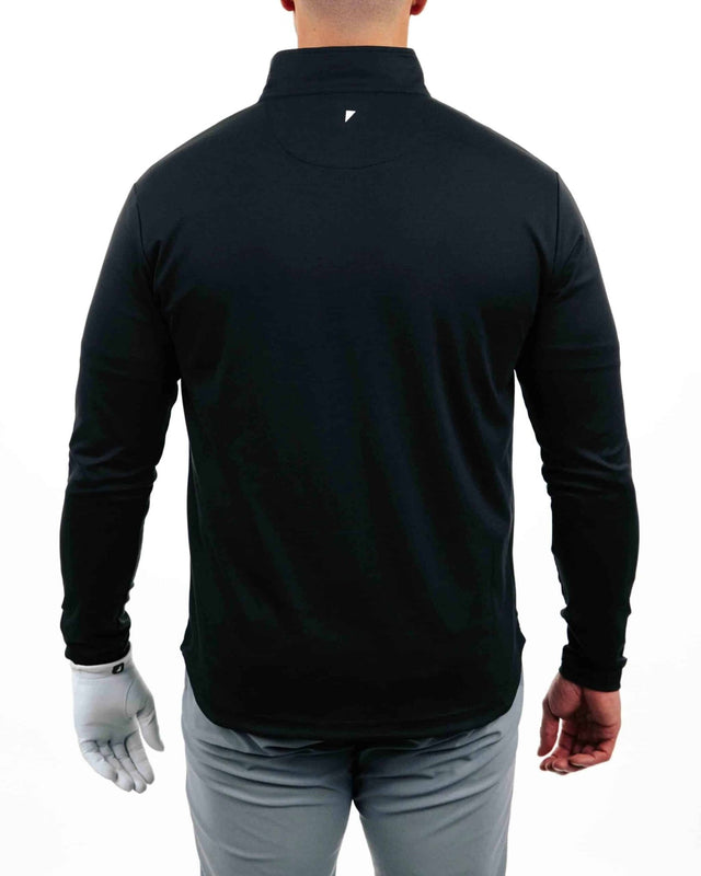 Primo Men's Black Classic Quarter Zip - One Golf
