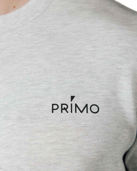 Primo Men's Crew Neck Heather Gray - One Golf