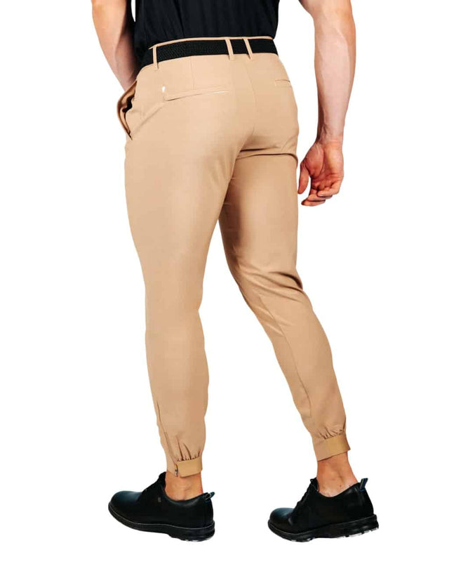 Primo Men's Khaki Golf Joggers - One Golf