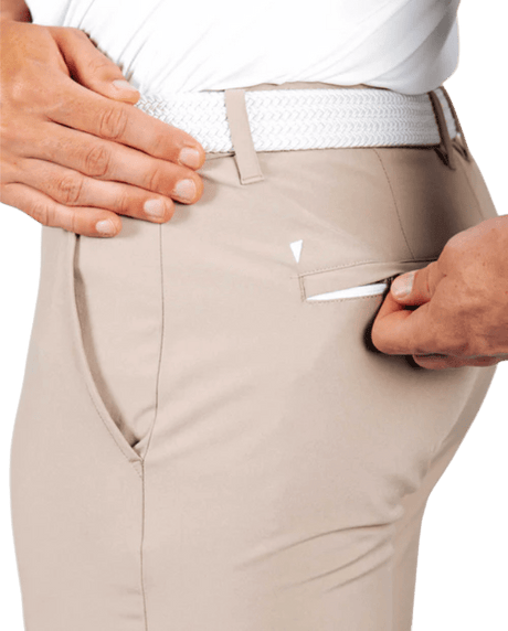 Primo Men's Light Brown Golf Joggers - One Golf