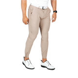 Primo Men's Light Brown Golf Joggers - One Golf
