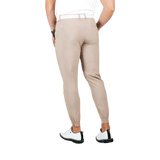 Primo Men's Light Brown Golf Joggers - One Golf