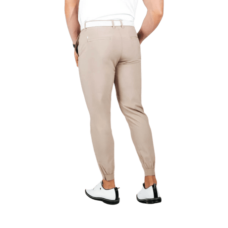 Primo Men's Light Brown Golf Joggers - One Golf