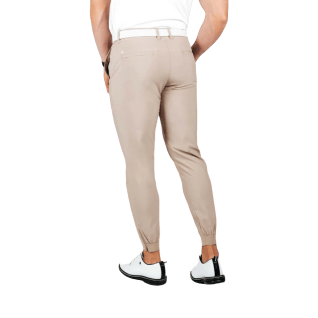 Primo Men's Light Brown Golf Joggers - One Golf