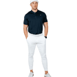 Primo Navy Blade Collar Polo - One Golf