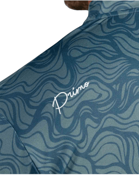 Primo Ocean Scape Blade Collar Polo - One Golf