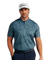 Primo Ocean Scape Blade Collar Polo - One Golf