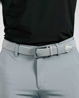 Primo Light Gray Tonal Belt