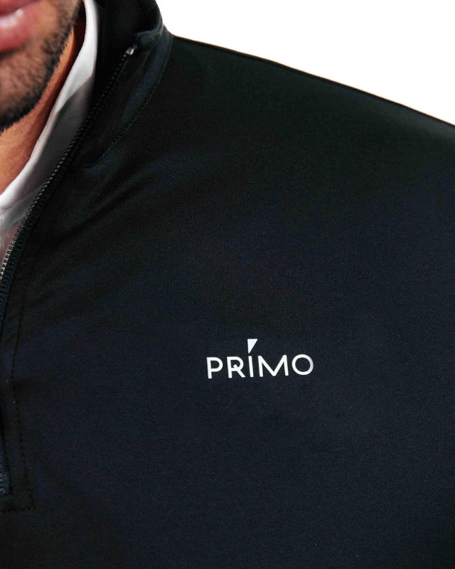 Primo Men's Black Classic Quarter Zip
