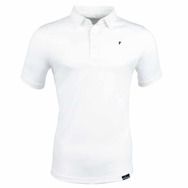 Primo White Classic Collar Polo