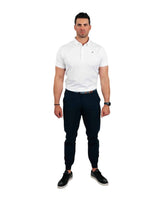Primo White Classic Collar Polo