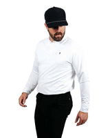 Primo White Long Sleeve Blade Polo