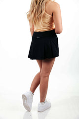 Primo Women's Black Ruffle Skirt