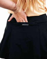 Primo Women's Black Ruffle Skirt