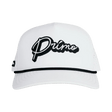 Primo White 3D Cursive Cap - One Golf