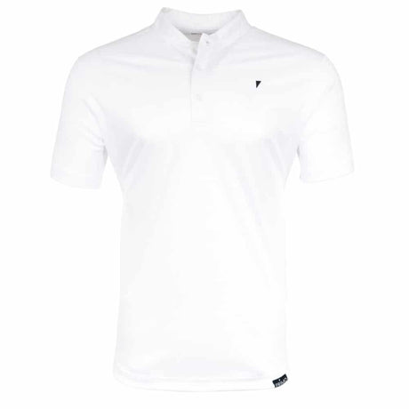 Primo White Blade Collar Polo - One Golf