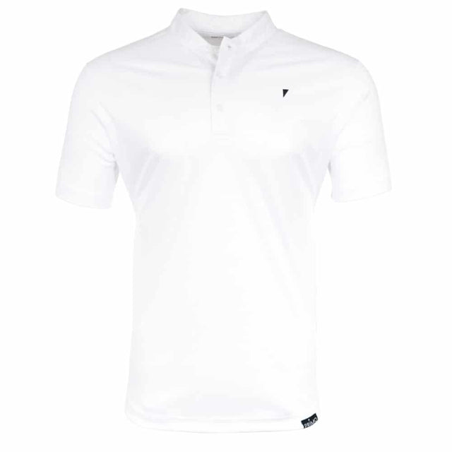 Primo White Blade Collar Polo - One Golf
