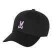 Psycho Bunny Classic Baseball Black Cap - One Golf