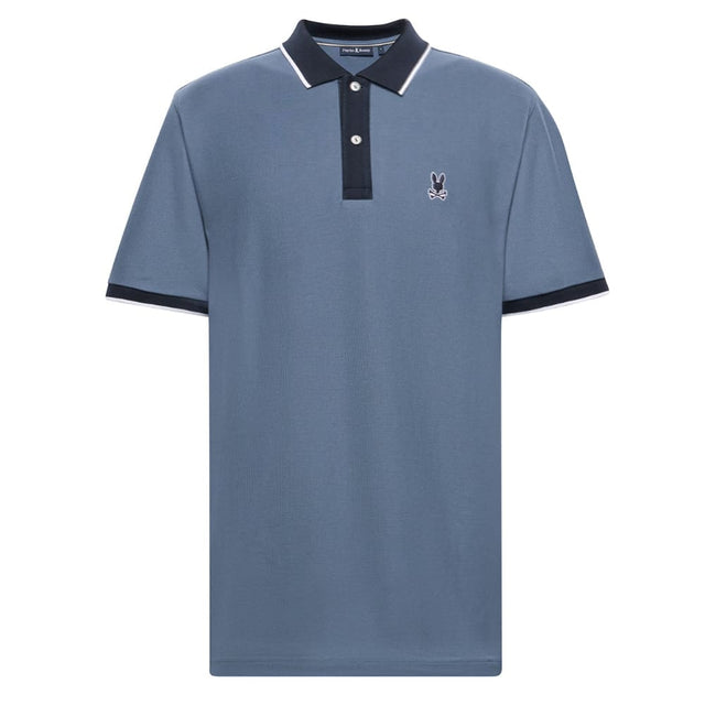 Psycho Bunny Copper Pique Vintage Indigo Polo - One Golf