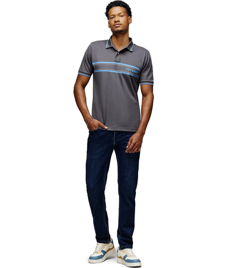 Psycho Bunny Ives Blackened Pearl Sport Polo - One Golf