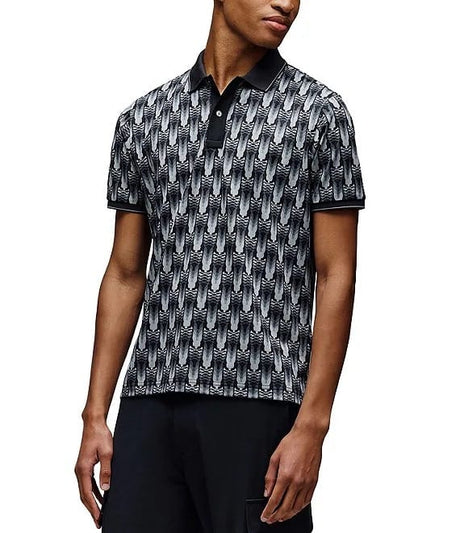 Psycho Bunny Matthew Black Sport Polo - One Golf