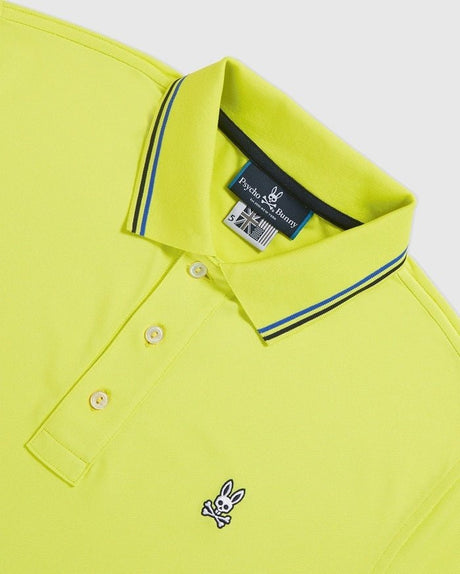 Psycho Bunny Men's Julian Lemon Pulp Sport Polo - One Golf