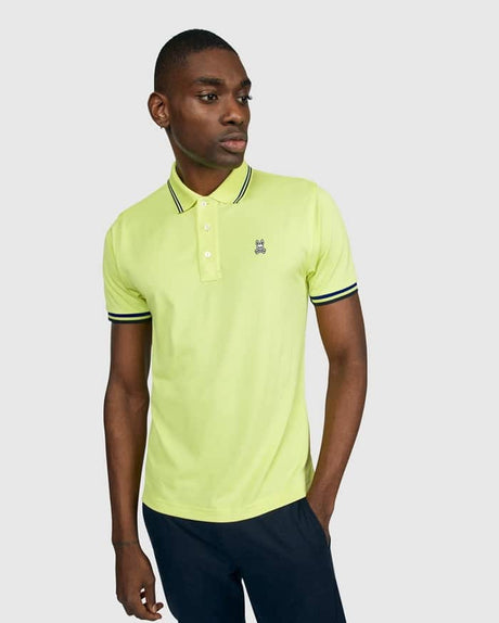 Psycho Bunny Men's Julian Lemon Pulp Sport Polo - One Golf