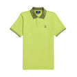 Psycho Bunny Men's Strype Fashion Lime Granita Polo - One Golf