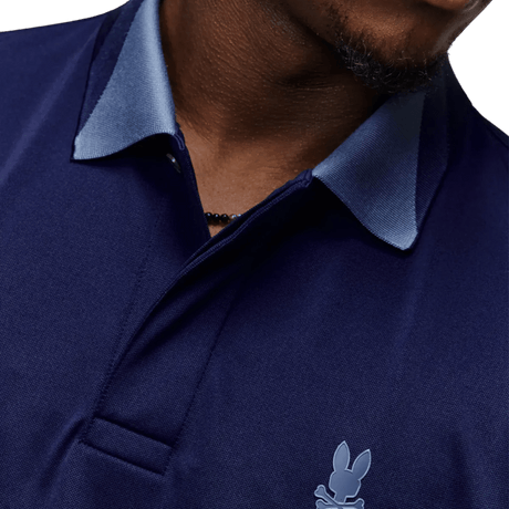 Psycho Bunny Onyx Evening Blue Sport Polo - One Golf