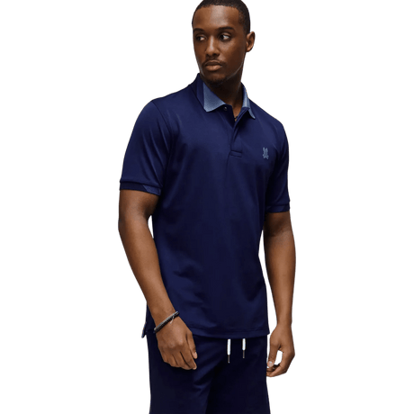 Psycho Bunny Onyx Evening Blue Sport Polo - One Golf