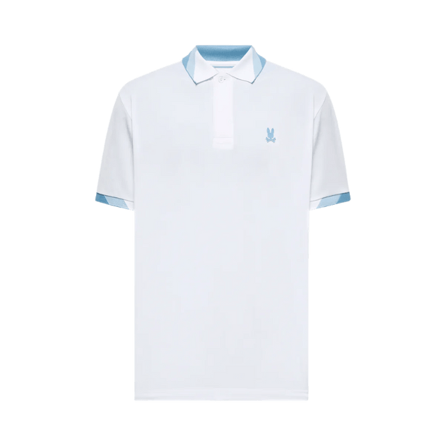 Psycho Bunny Onyx White Sport Polo - One Golf