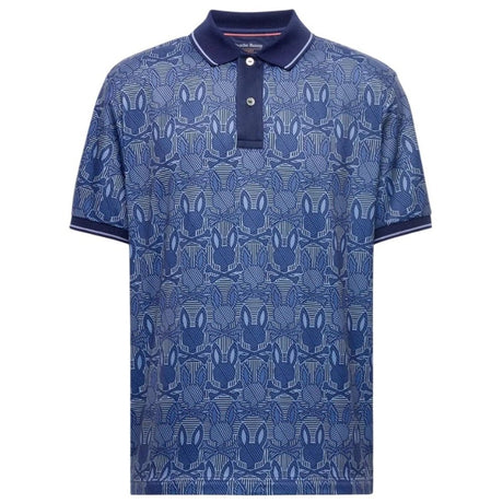 Psycho Bunny Reeves All Over Bunny Sport Polo - One Golf