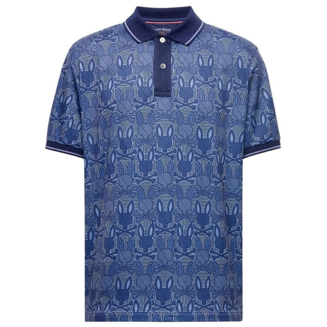 Psycho Bunny Reeves All Over Bunny Sport Polo - One Golf