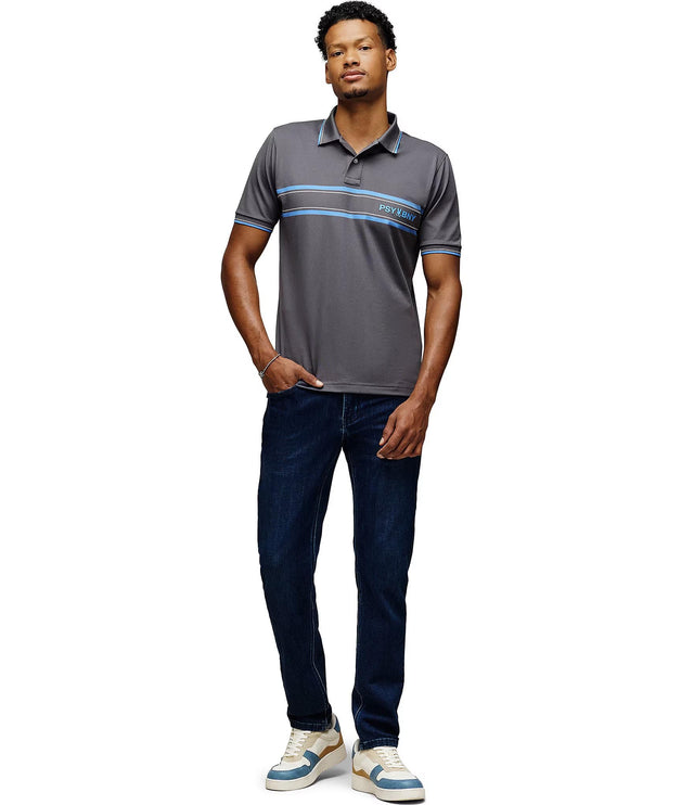 Psycho Bunny Ives Blackened Pearl Sport Polo