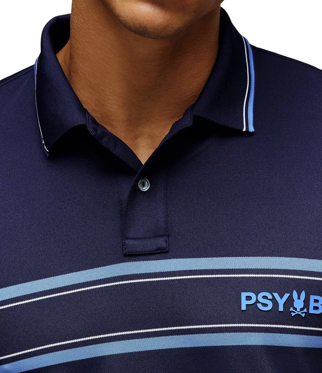 Psycho Bunny Ives Evening Blue Sport Polo