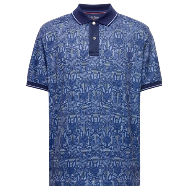 Psycho Bunny Reeves All Over Bunny Sport Polo