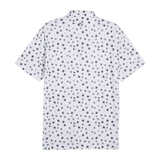 Puma Cloudspun Floral White Glow/Zen Blue Polo - One Golf