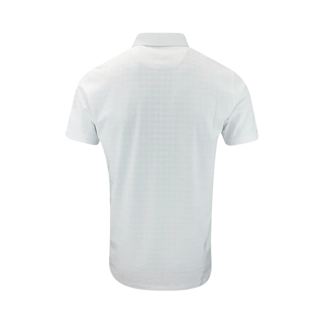 Puma MATTR Houndstooth White Glow Polo