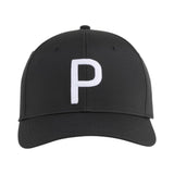 Puma Heritage P Tech Black Cap White Glow - One Golf
