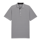 Puma Isle Pique Black/White Glow Polo - One Golf